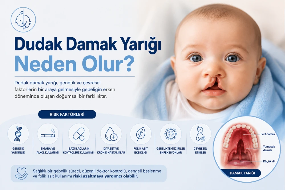 Dudak Damak Yarığı Neden Olur?